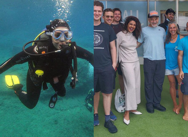 Priyanka Chopra goes scuba diving, gate crashes Citadel crew members' party