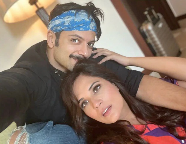 Richa Chadha surprises beau Ali Fazal on his birthday on his set in Delhi Richa Chadha surprises beau Ali Fazal on his birthday on his set in Delhi