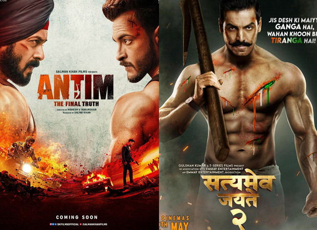 Salman Khan starrer Antim – The Final Truth to clash with John Abraham's Satyameva Jayate 2 on November 26 Salman Khan starrer Antim – The Final Truth to clash with John Abraham's Satyameva Jayate 2 on November 26