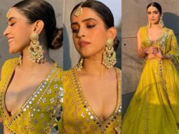 Sanya Malhotra exudes radiance as she looks like a ray of light in a lehenga worth Rs. 79,000