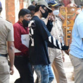 Shah Rukh Khan's son Aryan Khan clicked at NCB  office amid drug bust controversy 