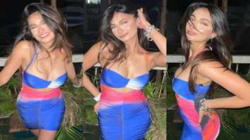 Shweta Tiwari’s daughter Palak Tiwari is the quintessential hottie in a fitted tie-dye dress
