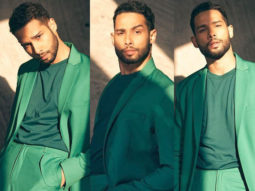 Siddhant Chaturvedi mesmerises with his charm in a bottle green suit