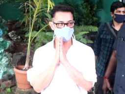 Snapped: Aamir Khan at production house in Bandra, Mumbai