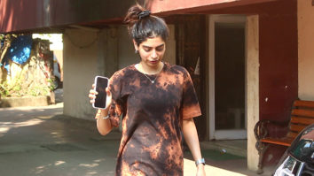 Snapped: Khushi Kapoor at Pilates studio in Santacruz, Mumbai