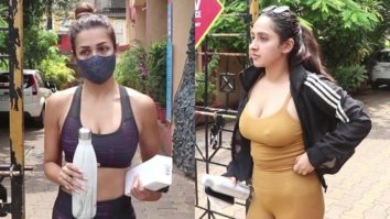 Snapped: Malaika Arora and Akansha Ranjan Kapoor at Diva Yoga in Bandra, Mumbai