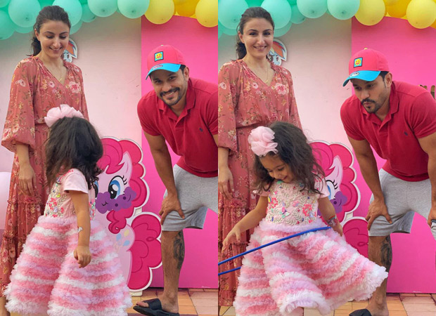 Soha Ali Khan shares photos from her daughter Inaaya Naumi Kemmu's birthday party on Instagram.