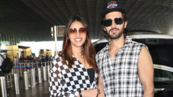 Spotted: Anushka Ranjan and Aditya Seal at Mumbai Airport