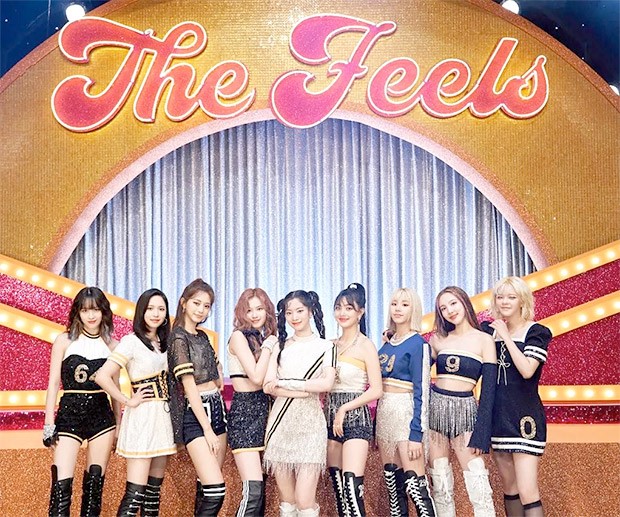 TWICE makes debut on Billboard Hot 100 chart at No. 83 with their first English single 'The Feels'