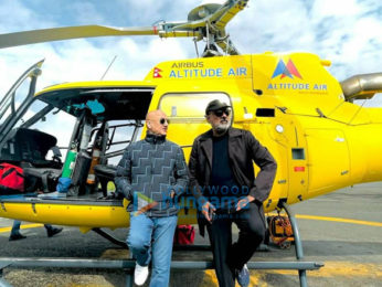 On The Sets Of The Movie Uunchai