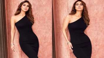Vaani Kapoor raises the temperature in a sexy one-shoulder black bodycon dress