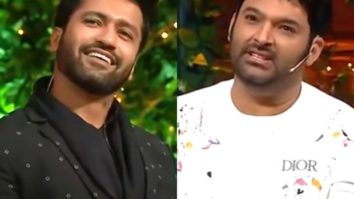 The Kapil Sharma Show: Vicky Kaushal reacts as Kapil Sharma shows news report of him sneaking out to meet Katrina Kaif