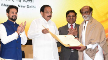 Rajinikanth receives the Dadasaheb Phalke Award; dedicates it to his guru K Balachander, film fraternity, and fans