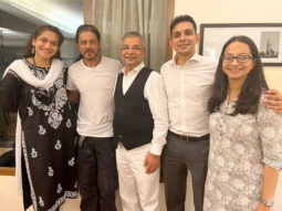After Aryan Khan gets bail, Shah Rukh Khan is all smiles as he poses with the legal team that represented his son
