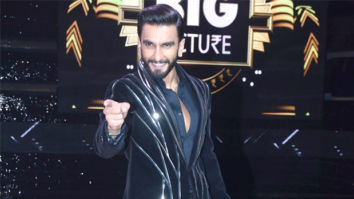 Ranveer puts Mehendi for Deepika on the occasion of Karvachauth on the sets of The Big Picture