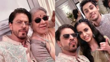 BTS: Shah Rukh Khan pouts as he poses with co-stars is these unseen pictures from latest Diwali ad