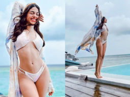 Alaya F flaunts her bikini body as she holidays in the Maldives after wrapping up her film Freddy