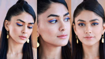 Mrunal Thakur makes a case for herself with iconic blue eyeliner