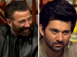 Sunny Deol makes fun of his popular ‘Yaara O Yaara’ dance move; Karan Deol recreates ‘dhai kilo ka haath’ dialogue