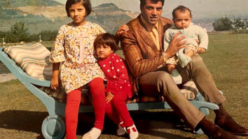Bobby Deol shares an unseen childhood picture featuring his father Dharmendra and his sisters Ajeeta and Vijeta Deol