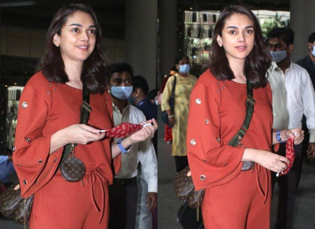 Aditi Rao Hydari spotted at the airport in an outfit worth Rs. 12,700 along  with Louis Vuitton bag worth Rs. 1.1 lakh and Gucci shoes worth Rs. 85,000  12700 : Bollywood News - Bollywood Hungama