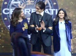 Amitabh Bachchan gets emotional on KBC 1000th episode with daughter Shweta, granddaughter Navya
