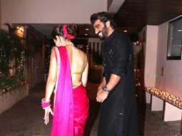 Arjun Kapoor shares a candid picture with ladylove Malaika Arora from Diwali party, says ‘She makes me happy’