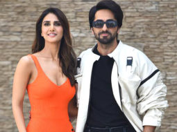Ayushmann Khurrana and Vaani Kapoor promoting their film Chandigarh Kare Aashiqui
