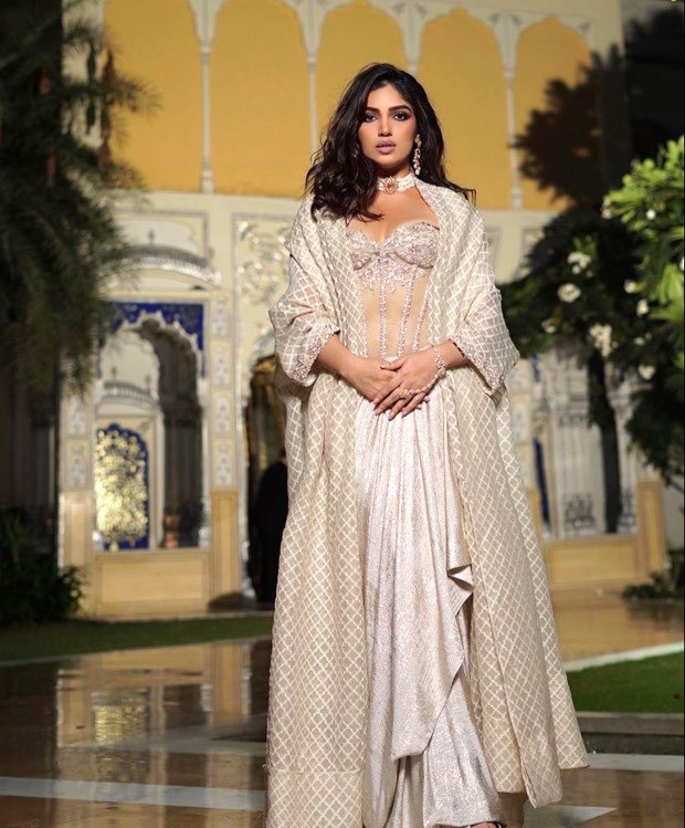 Bhumi Pednekar wears a gorgeous Tarun Tahiliani creation as she leaves a streak of sparkle