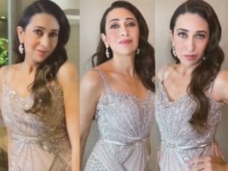 Karisma Kapoor looks exquisite in embellished silver gown