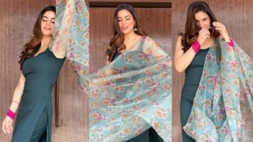 Kundali Bhagya’s Shraddha Arya looks stunning in green chudidaar