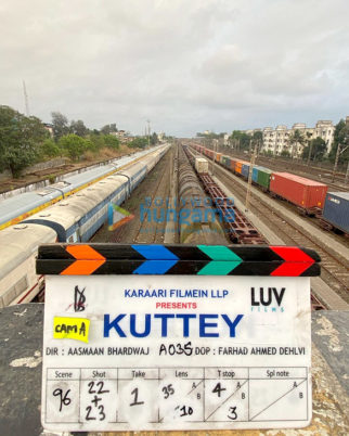 On The Sets From The Movie Kuttey