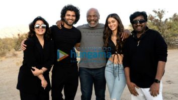 On The Sets Of The Movie Liger