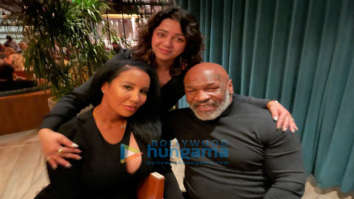 On the Sets of the movie Liger