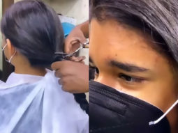 Madhuri Dixit’s son Ryan donates hair for cancer patients, watch video