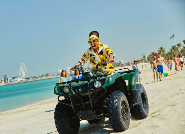 "One of the most entertaining scenes that I have done" - Rani Mukerji on driving an ATV bike for a comedy scene in Bunty Aur Babli 2 "One of the most entertaining scenes that I have done" - Rani Mukerji on driving an ATV bike for a comedy scene in Bunty Aur Babli 2