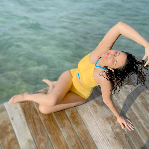 Parineeti Chopra raises temperatures with a yellow monokini in a throwback image from Maldives