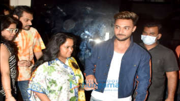 Photos: Aayush Sharma and Arpita Khan at Antim promotions in Bandra