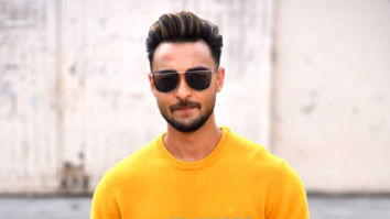 Photos: Aayush Sharma, Waluscha De Sousa and others snapped promoting their film Antim – The Final Truth