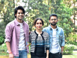 Photos: Abhimanyu Dassani and Sanya Malhotra snapped during Meenakshi Sundareshwar promotions