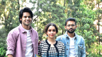 Photos: Abhimanyu Dassani and Sanya Malhotra snapped during Meenakshi Sundareshwar promotions