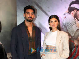 Photos: Ahan Shetty and Tara Sutaria snapped promoting their film Tadap