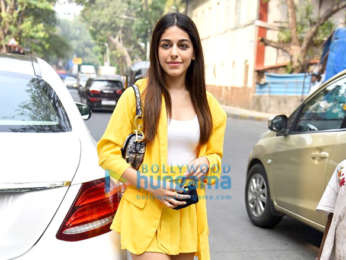 Photos: Alaya F spotted post her pilates session