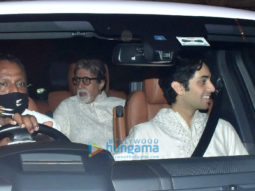 Photos: Amitabh Bachchan snapped with at Pratiksha bunglow post Laxmi Pujan