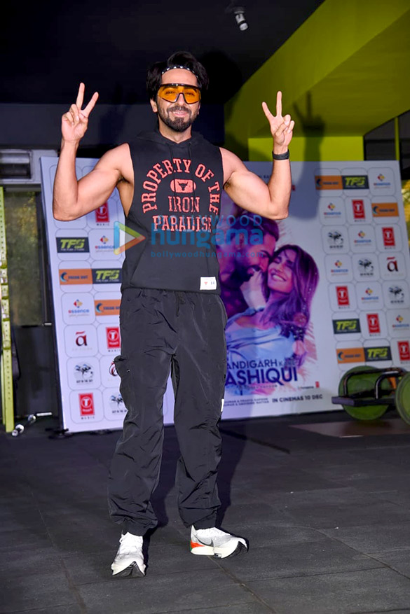 photos ayushmann khurrana vaani kapoor and abhishek kapoor snapped during the promotions of chandigarh kare aashiqui 4 2