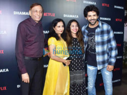Photos: Celebs grace the special screening of Dhamaka