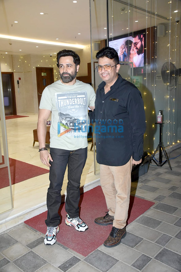Photos: Emraan Hashmi snapped at the T-Series office in Andheri