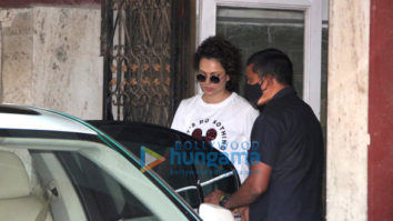Photos: Kangana Ranaut spotted outside pilates studio