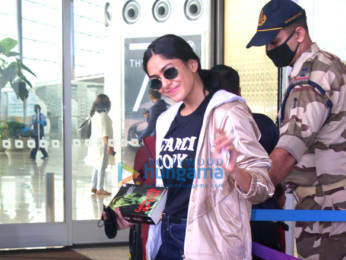 Photos: Kriti Sanon, Mrunal Thakur, Ahan Shetty and Adnan Sami snapped at the airport