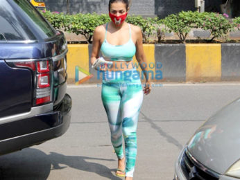 Photos: Malaika Arora Khan spotted at Diva Yoga in Bandra